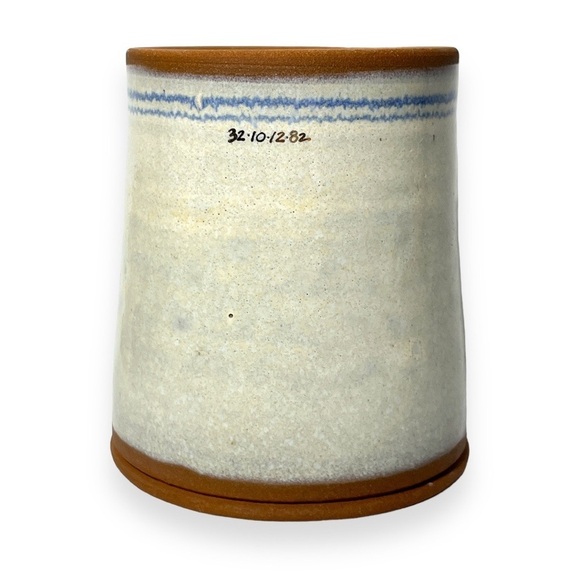Handmade Studio‎ Pottery Terracotta Crock Artist Numbered - Picture 2 of 6